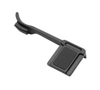 Zunate Empuñadura de Metal para el Pulgar para Cámara Q2, Reposapiés de Aleación de Aluminio con Cubierta para Zapata, Diseño Ergonómico, Reposapiés para el Pulgar, Agarre de Mano, (Black)