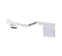 Zunate Empuñadura para Pulgar hacia Arriba para Cámara XT50, Aleación de Aluminio, Reposapiés Ergonómico para Zapata, Ligero, Práctico, Pulgar hacia Arriba con Esponja, Conexión Segura (Silver)