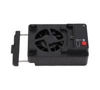 Zunate Enfriamiento Fuera de Cámara Radiador Semiconductor Aleación de Aluminio Control de Temperatura Inteligente para Transmisión en Vivo ZV A7 FX30 R Serie 90D Z30 Adecuado para Fotografía Al