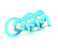 Zunate Engarzadora de Papel Ligero para Quilling |Manivela Desmontable, 6 Tamaños Intercambiables para Líneas Finas y Gruesas, Herramienta de Arte de Plástico para Principiantes y Expertos