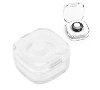 Zunate Estuche de Carga de Anillo Inteligente, Caja de Cargador Portátil de Carga Rápida Magnética Tipo C con Batería Incorporada de 200 MAh para Anillos Inteligentes R02 R03 R06 R11M (White)