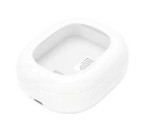 Zunate Estuche de Carga Smart Ring para Ring Gen 4 3, Estación de Carga de Viaje Portátil de 2000 MAh con Pantalla LED, Ventana Transparente y Protección de Seguridad (White)