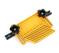 Zunate Featherboard Set for Router Table Saw |Kit de Herramientas de Prevención de Inclinación de Ayuda de Carpintería de PP Amarillo de 2 Piezas de 6,5 Pulgadas