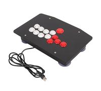 Zunate Fight Stick, Fighting Stick con 5 Teclas Direccionales y 8 Botones de Función Grandes, USB Stick para PC