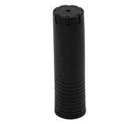 Zunate Funda de de Micrófono Resistente a Impactos Silicona Antideslizante para Karaoke y Eventos 14cm (BLACK)