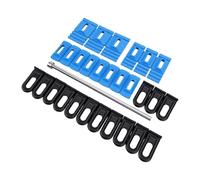 Zunate Herramienta de Reparación de Abolladuras de Coche, Adhesivo Fuerte, Reutilizable, Removedor de Abolladuras, Kit de Lengüetas de Extracción de Pegamento para Eliminación de sin Pintura, (Blue)