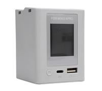 Zunate Hub de Carga Bidireccional para Drones, Cargador Rápido Compacto con Pantalla Digital para Drones 3 3 Pro 4 Pro, Aleación de Aluminio ABS