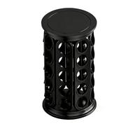Zunate Idea de Regalo Soporte para Carrusel de Almacenamiento de Cápsulas de café para Amigos, Familiares, Compañeros de Trabajo que Aman el café (BLACK)