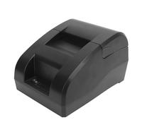 Zunate Impresora de Recibo Térmico de 58 Mm, Impresora POS con Conexión USB y Bluetooth, Admite Múltiples Formatos de Código de Barras, Apto para Múltiples Sistemas Operativos (Enchufe