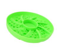 Zunate Inserto de Alimentador Lento Exitoso para Cuenco de, Alimentador de Rompecabezas Interactivo Antideslizante de Silicona para Perros de Raza Grande, Alivio de la Ansiedad (Green)