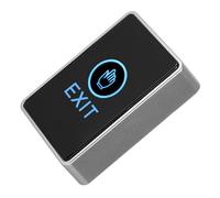 Zunate Interruptor de Botón de Salida con Sensor Táctil de 12 V para Sistemas de Control de Acceso - Panel Táctil de Liberación de Puerta con Contacto NO/NC/COM, Interruptor de Solicitud de Entrada de