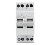 Zunate Interruptor de Transferencia Manual Bipolar 63A, Conmutador de