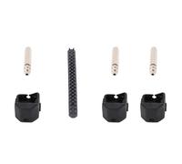 Zunate Juego de 3 Boquillas Hotend de Acero Endurecido para Impresoras 3D X Diseño a Prueba de Fugas para una Extrusión Precisa Boquillas de 0,4 Mm, 0,6 Mm y 0,8, Compatibilidad de Alta Velocidad