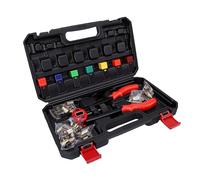 Zunate Juego de Herramientas para Tuercas Remachadoras de 13 Pulgadas con Mandriles M3-M12 | Herramienta de Inserción de Acero Al Carbono de Alta Resistencia para Muebles, Automóviles, Marinos,