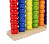 Zunate Juego de Rompecabezas de Apilamiento de Colores, Juguete de Apilamiento de Anillos de Madera, Juego de Combinación de Ritmo Rápido con Anillos, Desafío de para la Noche de Juegos Familiares,