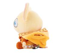 Zunate Juguete de Peluche de Ratón, Decoración Floral con Bordado de Ojos Azules, Juguete de Peluche, Muñeca de Suave con Ramo de Pañuelo en la Cabeza para la Decoración del Dormitorio del Hogar