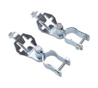 Zunate Kit de Bisagras para Puerta con Poste en T, Bisagra para Puerta de Cerca con Eslabones de Cadena de 1-5/8 Pulgadas, Bisagra de Hierro Galvanizado Resistente para de Jardín de Granja