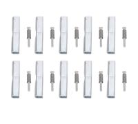 Zunate Kit de Reparación de Caja Eléctrica con Tornillo M4 Reparador de Caja Oculta Fácil Configuración Fijador de Toma de Corriente Solución Práctica de de Pared para Bricolaje