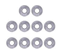 Zunate Kit de Rodamientos de Empuje Plano 51101 de 10 Piezas |Rodamientos Axiales de Metal de Alta Precisión de 12 X 26 Mm, de Bolas de Empuje en Miniatura Desmontables para Gatos, Reductores de
