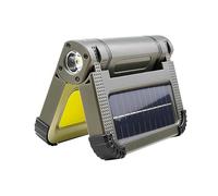 Zunate Luz de Camping Plegable Multifuncional con Brillo Ajustable para Proyectos de Bricolaje (Cable T13+USB sin soporte)