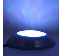 Zunate Luz de Piscina Montada en la Pared RGB AC12V |Lámpara LED Subacuática IP68 de 15W, Acero Inoxidable de Vidrio Templado para Decoración de Fuente de Piscina con Control Remoto (RGB)