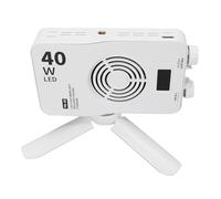 Zunate Luz de Relleno RGB a Todo Color, 40W, Fotografía Portátil para Exteriores, Transmisión en Vivo, Equipo de Iluminación para Retratos, Material ABS