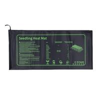 Zunate Mat de Calefacción de Plantas PVC IPX7 Evaluación Fácil de Limpiar Almohadas de Calefacción para Reptiles y Extensión del (Enchufe de la UE 220V)