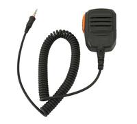 Zunate Micrófono con altavoz Walkie Talkie, conector para auriculares de ,5 mm, micrófonos inalámbricos bidireccionales con diseño de cable en espiral, para IC M3 IC M M25