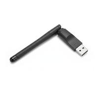 Zunate Mini Adaptador WiFi USB, Adaptador WiFi de Red Inalámbrica de 300 Mbps, Receptor Inalámbrico IPTV de Decodificador, para Windows CE, para Windows 2000 XP Vista, para Win7 8 10