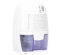 Zunate Mini Deshumidificador USB |Absorbedor de Humedad Portátil para Dormitorio, Baño, Armario |Secador de Aire Compacto Silencioso con Tanque de 500 Ml y Apagado Automático