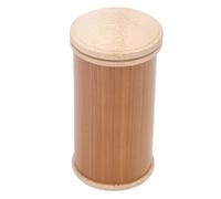 Zunate Mini Tubo de Urna de bambú, Contenedor Compacto para Cenizas Conmemorativas con Diseño de Sellado, Soporte Ligero para Recuerdos para Mascotas o Seres Queridos, Sostenible y Elegante