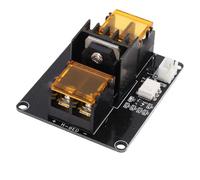 Zunate Módulo de Alimentación de Cama Térmica para Impresora 3D, Placa de Expansión de Tubo Mos de 25 A con Carga de Alta Corriente para Placas Base de la Serie MKS y Sistemas de