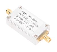 Zunate Módulo de Filtrado de Banda de Paso bajo Filtro SMA Compacto de 100 K para Transferencia de Señal Limpia, 1 Pieza