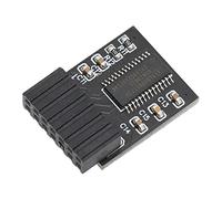 Zunate Módulo de Seguridad de Cifrado TPM 2.0, Chipset de Arquitectura de PC Estándar, Fácil de Instalar para Plataformas B550, B460