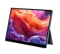 Zunate Monitor Portátil con Pantalla Táctil, Monitor de Viaje FHD IPS de 10,5con Altavoz Dual Incorporado, Monitor Externo con Pantalla Táctil de 10 Puntos para Teléfono con PC Portátil