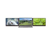 Zunate Monitor Portátil para Computadora Portátil, Pantalla IPS FHD 1080P de 14 Pulgadas, Extensor de Pantalla de Monitor Doble Triple con Tipo C, HDMI, USB A, Plug and Play para