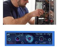 Zunate Pantalla de Temperatura de PC de 8,8 Pulgadas, Pantalla LCD Profesional HD IPS 1920x480, Pantalla Secundaria Plug and Play para RPi (Blue)