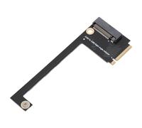 Zunate para Rog Ally Conversión Portátil 2230 a 2280 Placa de Expansión SSD NVME M Key NGFF M.2 PCIE 4.0 3.0 Adaptador de Dedo Dorado Placa Convertidora de Actualización de 90 Grados