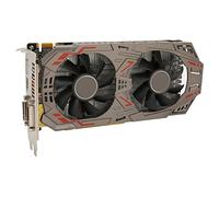 Zunate para Tarjeta Gráfica GeForce GTX 950, Tarjeta Gráfica de Juego de 2GB GDDR5 128Bit para Computadora PC, HDMI, PCI Express 3.0 X16, Ventiladores Duales Tubo de Cobre Dual
