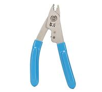 Zunate Pelacables de Fibra, Herramienta Pelacables Profesional de 3 Orificios con Ergonómico, 6,5 Pulgadas de Longitud, Acero Inoxidable 304 (Azul)