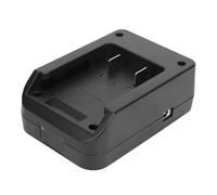 Zunate Placa Adaptadora de Batería para Herramientas Eléctricas, 100 W USB C PD D Tap Salida CC Adaptador de Batería de Montaje en V con Pantalla LED, para Equipos de Fotografía, Luces,