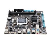 Zunate Placa Base para Juegos H110, LGA 1151 ATX DDR4 M.2 NVMe NGFF SATA3.0 6GB/s PCIe, con 2 Canales DDR4 1600 1866 2133 2400MHz, para CPU 6 7 8 Gen 14nm Core I7 I5 I3 Pentium Celeron