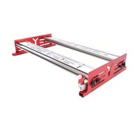 Zunate Placa Deslizante de Enrutador de Aleación de Aluminio |Soporte Universal para Ranuras de Fresado para Aplanamiento y Acabado de Madera Contrachapada, Accesorio de Carpintería de Ajustable para