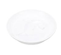 Zunate Plato Salsero Forma de Ballena de Plástico para Fiesta de Cocina | Lindo tazón de condimentos, bandeja multiusos para servir, vajilla de animales del océano, fácil de limpiar y práctico,