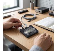 Zunate Probador de Cables Tipo C Versátil con Diseño de Interfaz Dual e Indicadores de Estado LED para Pruebas Rápidas de Cables de Datos - Compatibilidad con USB 3.0 Tipo C - 1 Unidad
