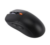 Zunate Ratón GPT con IA de 6 Teclas con grabación de Voz y Resumen con IA 2.4G BT1 BT2 ChatGPT inalámbrico Búsqueda por Voz y traducción de Palabras Ratón Recargable de 500 mAh para (Black)