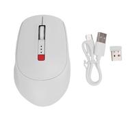Zunate Ratón Inalámbrico Bluetooth 5.0 con IA para Escritura y Función de Voz, con Traducción en Tiempo Real. Este Ratón Inteligente con Entrada de Voz Duplica la e (White)