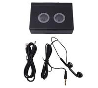 Zunate Reproductor de Cinta de Casete con Auricular, Convertidor de Casete a MP3 Portátil con Conector Auxiliar de 3,5 Mm, USB y Alimentado por Batería, para Reproducción de Cinta,