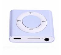Zunate Reproductor Mp3 con Auricular, Reproductor de Música Portátil con Sonido HiFi, Sonido Envolvente 3D, Cuerpo de Aleación de Aluminio, Exquisito y Hermoso, para Estudiantes, Hombres, (Violeta)