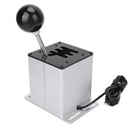 Zunate Simulador USB Shifter para ATS ETS Dust WRC Sim Racing Game, 6+R PC Game H Gearshifter para G29 G27 G25, para Volantes T300 T300RS GT T500